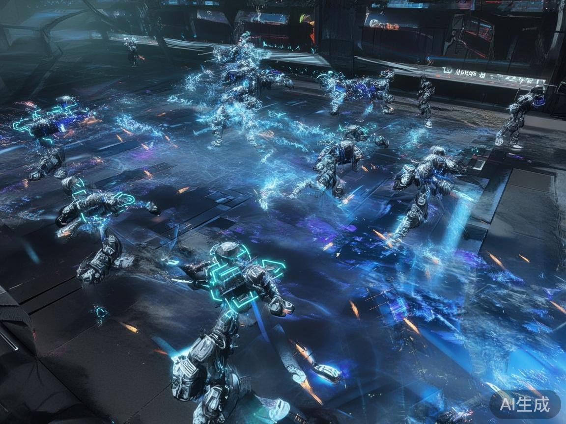 此外，多达九名玩家同时在线对战，带来了极高的紧张感